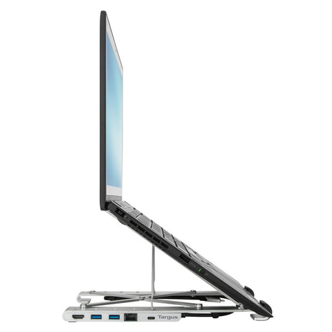 Portable Laptop Stand + Integrated Dock