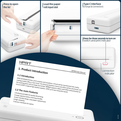 PRINTPAL PORTABLE PRINTER : PRECISION AND PORTABILITY